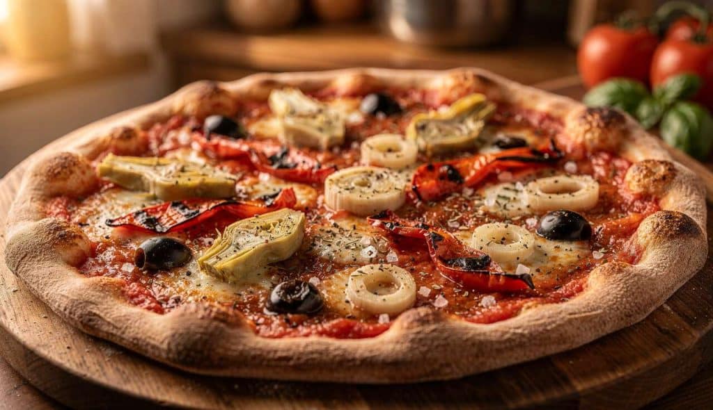 Recette de pizza végétarienne savoureuse
