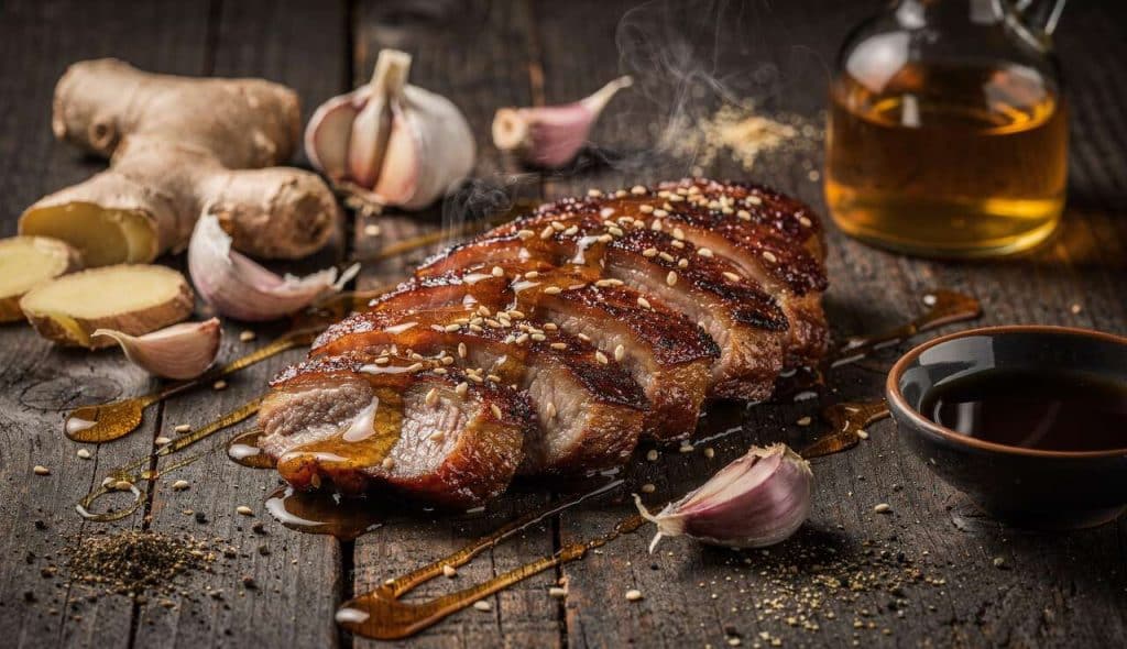 Canard mariné au sésame : recette barbecue savoureuse