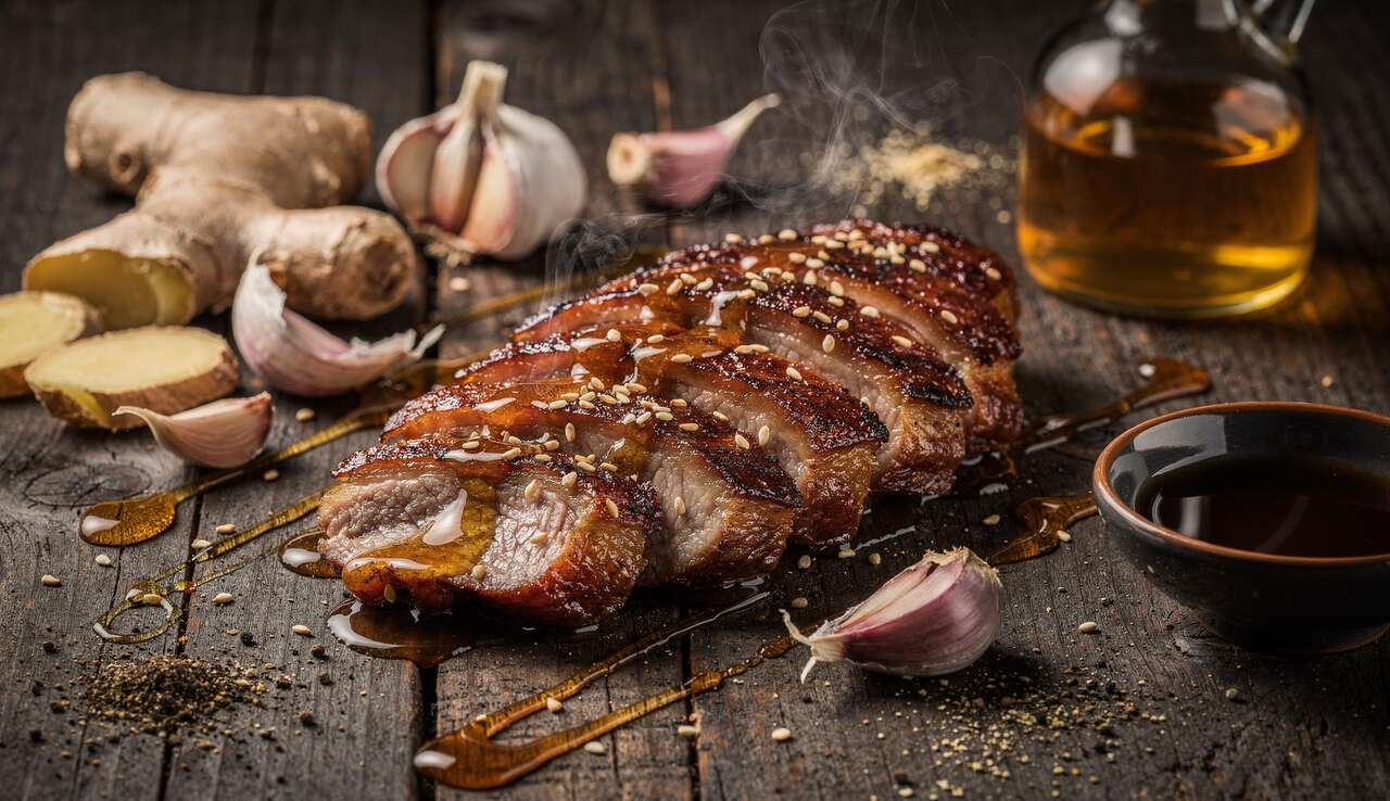 Canard mariné au sésame : recette barbecue savoureuse