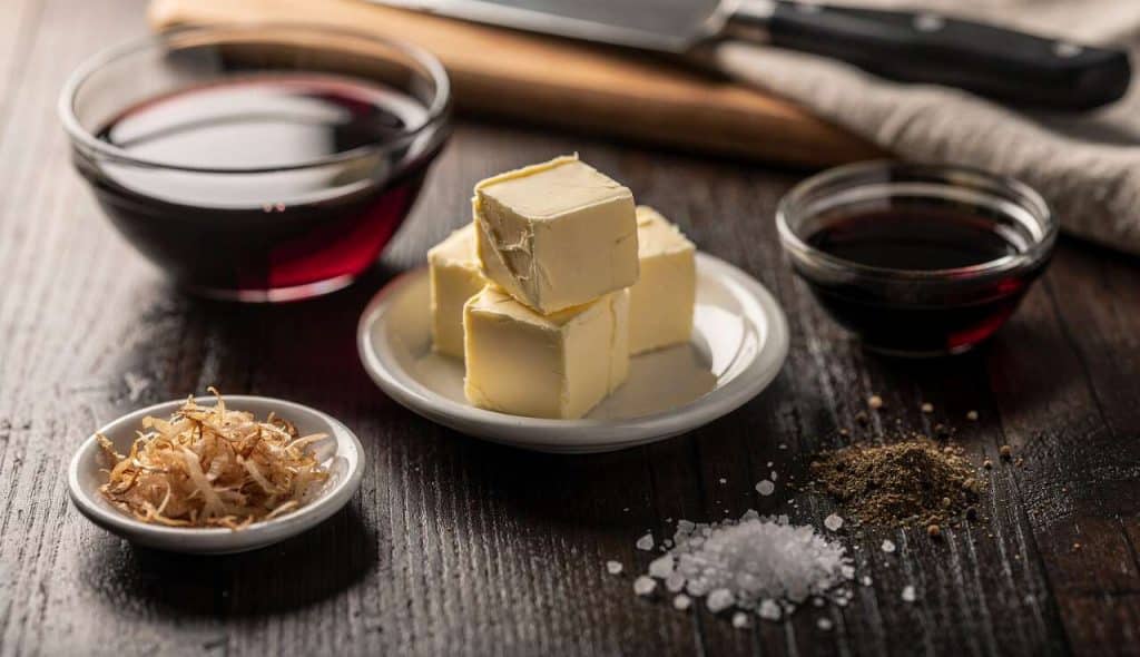 Beurre Échalote Vin Rouge : recette pour Steaks Savoureux