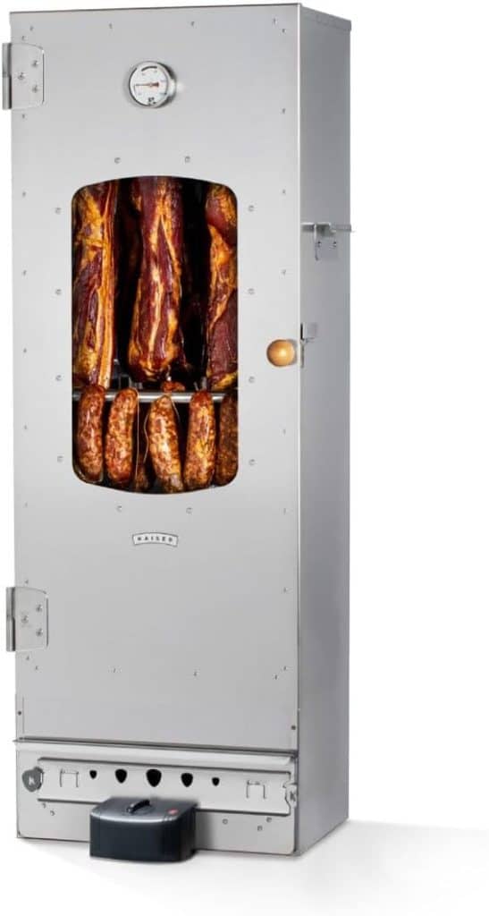 Test du fumoir électrique KAISER COMPANY 100 l : performance inoxydable