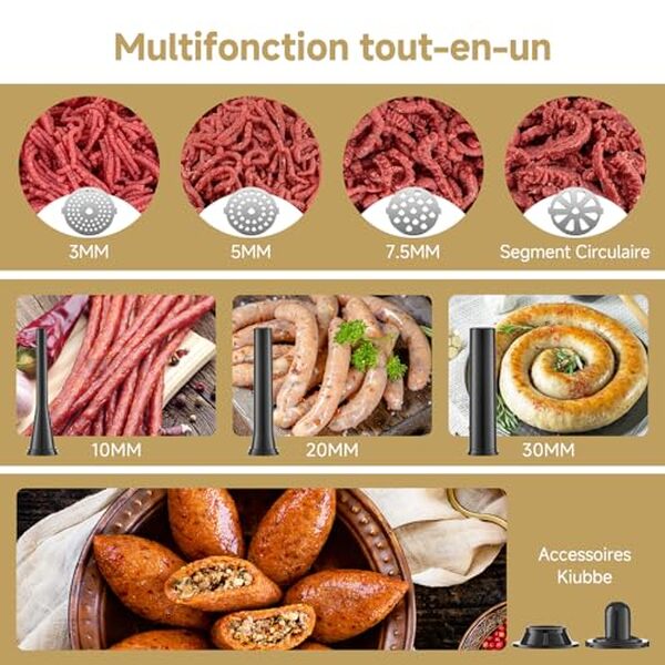 Découvrez notre analyse détaillée du hachoir à viande Aobosi 3000W 4-en-1 : performance, fonctionnalités et conseils pour un achat réussi.