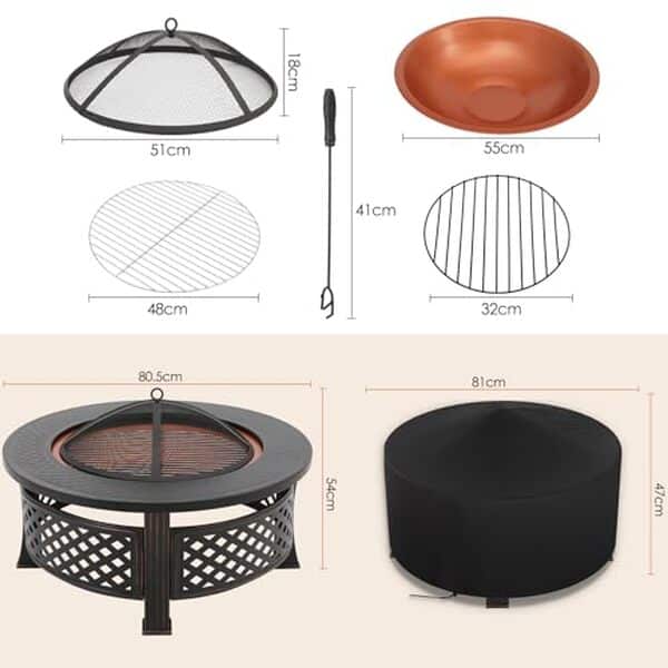 Découvre notre évaluation complète du braséro barbecue 3 en 1 avec housse et accessoires pour profiter de soirées inoubliables en plein air. Compare ses fonctionnalités et accessoires pour t'assurer le meilleur choix.