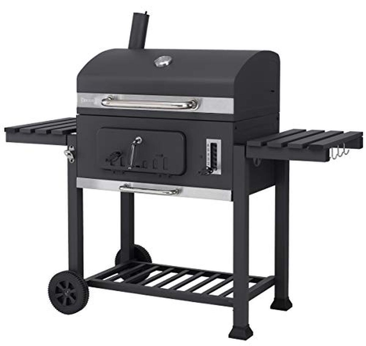 Test du grill Tepro Toronto XXL : charbon de bois et puissance maximale