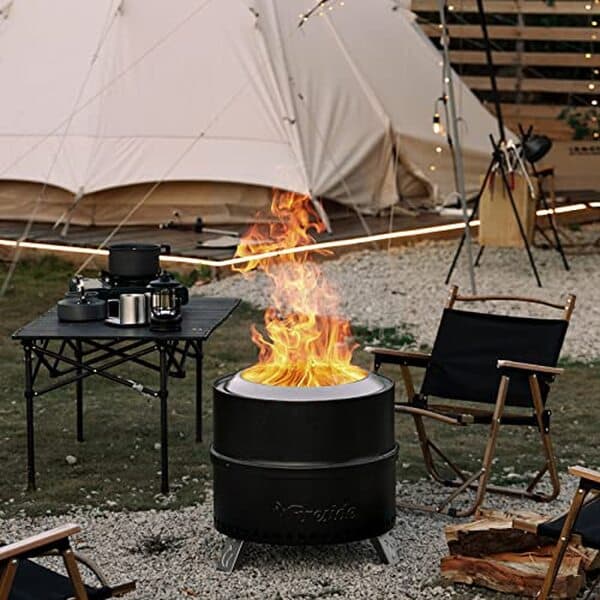 Découvrez le réchaud portable de turbro en inox 304 de 48, 3 cm et explorez ses performances incroyables pour vos aventures en plein air.