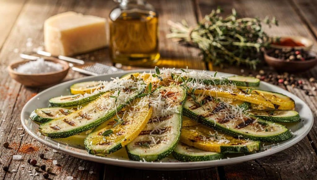 Courgettes tricolores : une délicieuse recette au barbecue