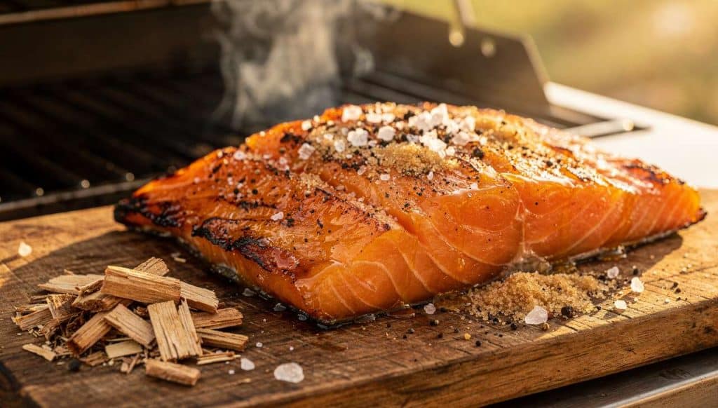 Saumon fumé au barbecue : recette facile et gourmande