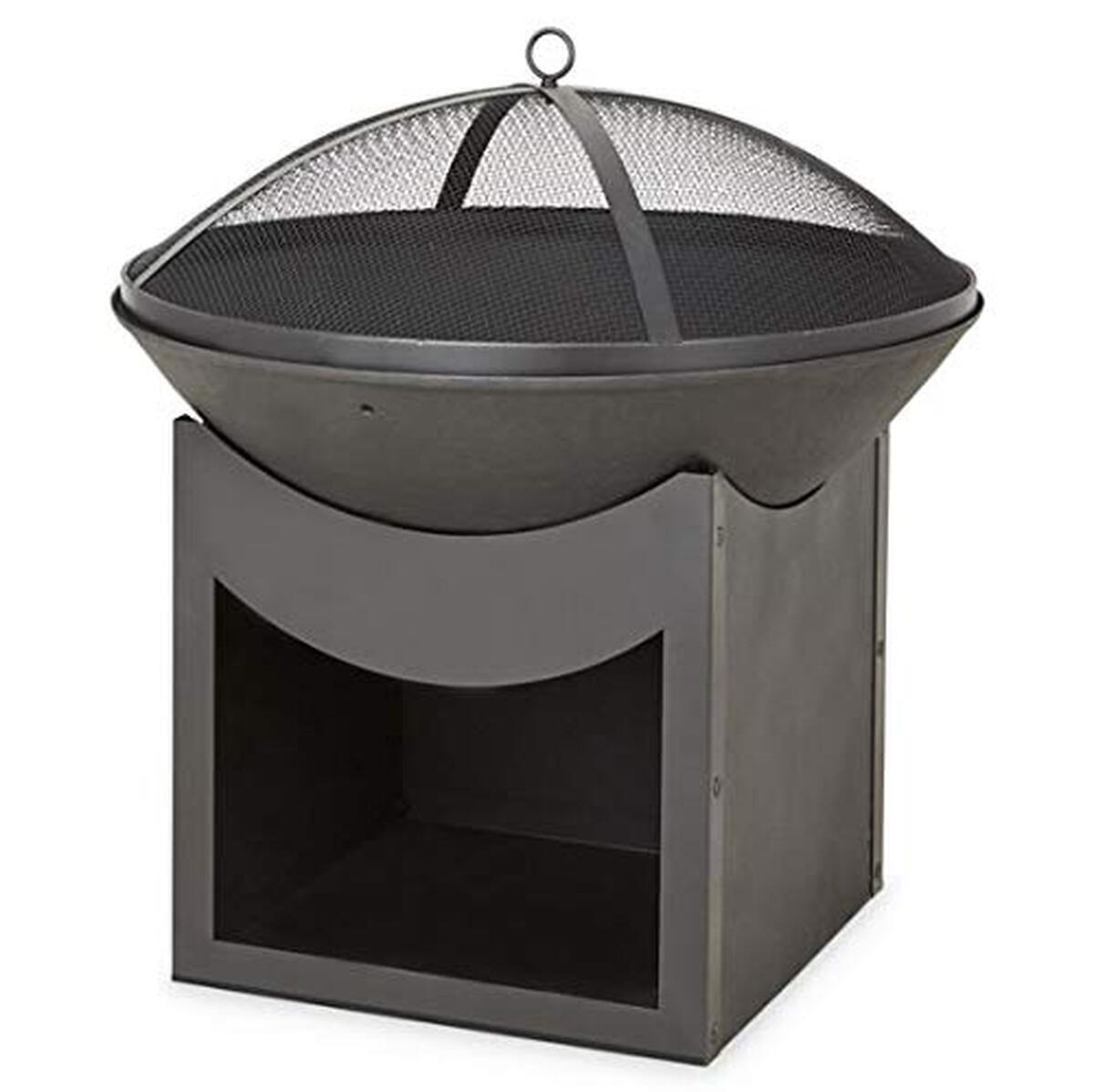 Test : brasero cheminée foyer moderne en fonte et acier