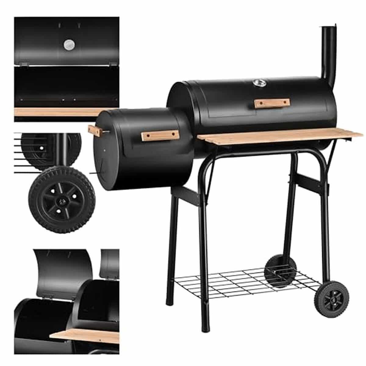 Test du barbecue fumoir MARK ADLER Roast 7.0 charbon 4 en 1