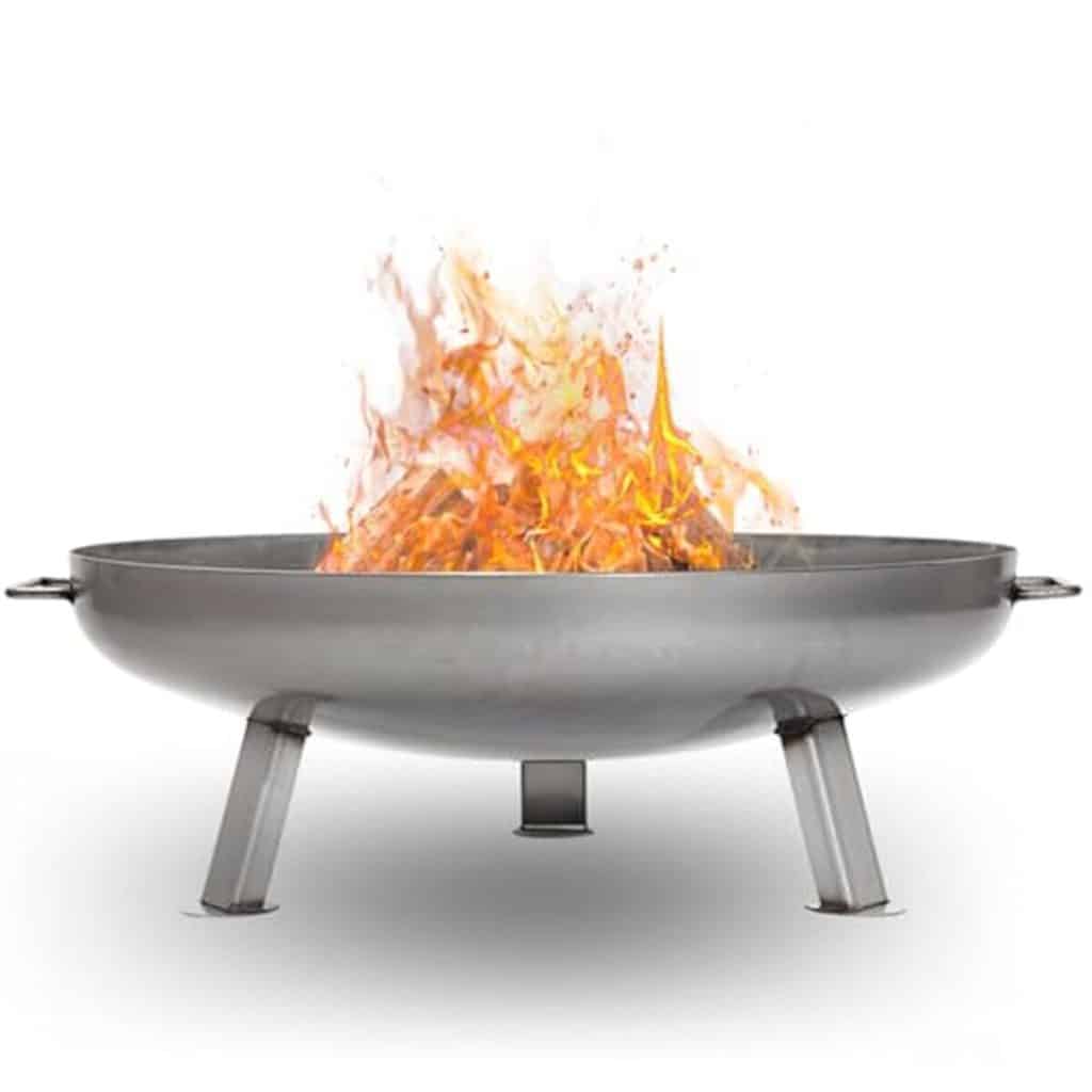 Test du brasero Bonn Czaja Feuerschalen® : performance en acier inoxydable 80 cm
