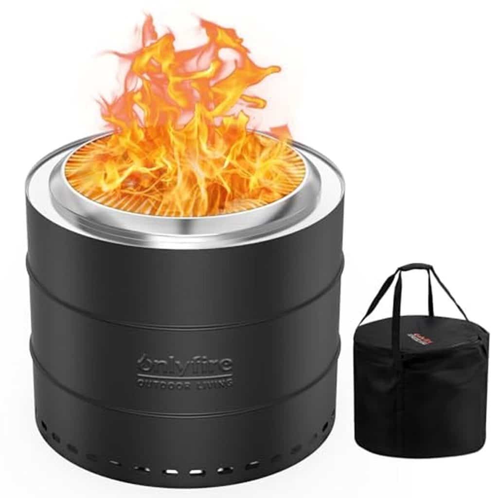 Test du brasero onlyfire : efficacité sans fumée en extérieur