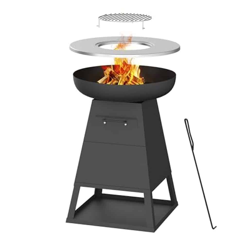 Test du braséro-plancha Bali Outdoors : charme et convivialité au jardin