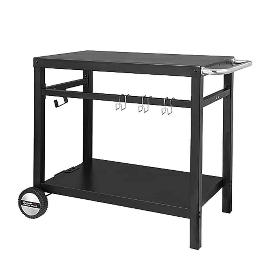 Test du chariot Royal Gourmet : desserte plancha extérieure polyvalente