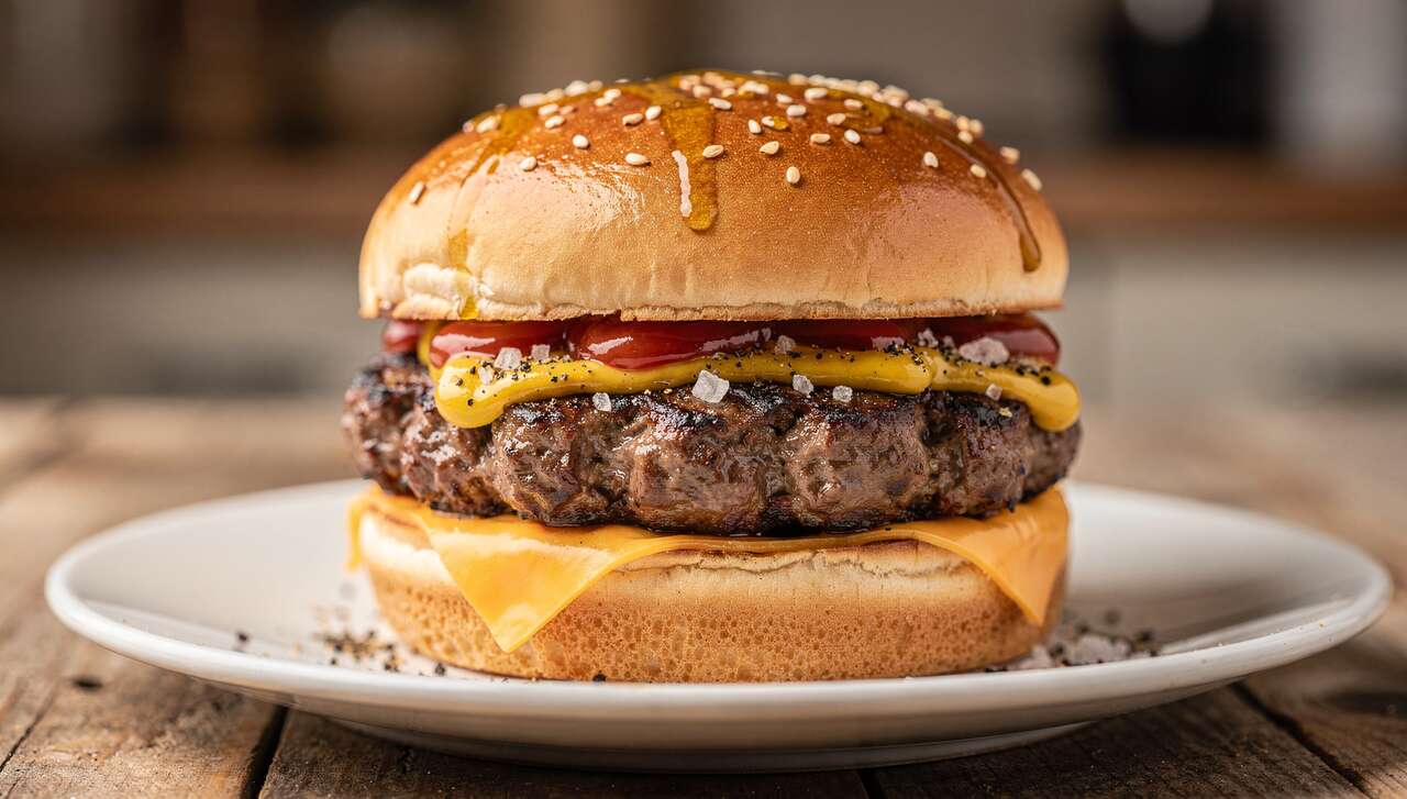 Recette de hamburger simple au barbecue