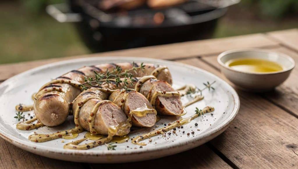 Boudin blanc au barbecue : recette savoureuse et conviviale