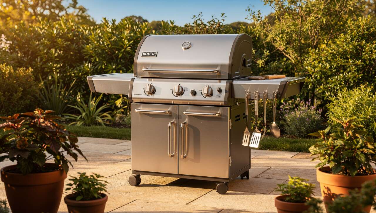 Diff&eacute;rents mod&egrave;les de barbecues &agrave; gaz