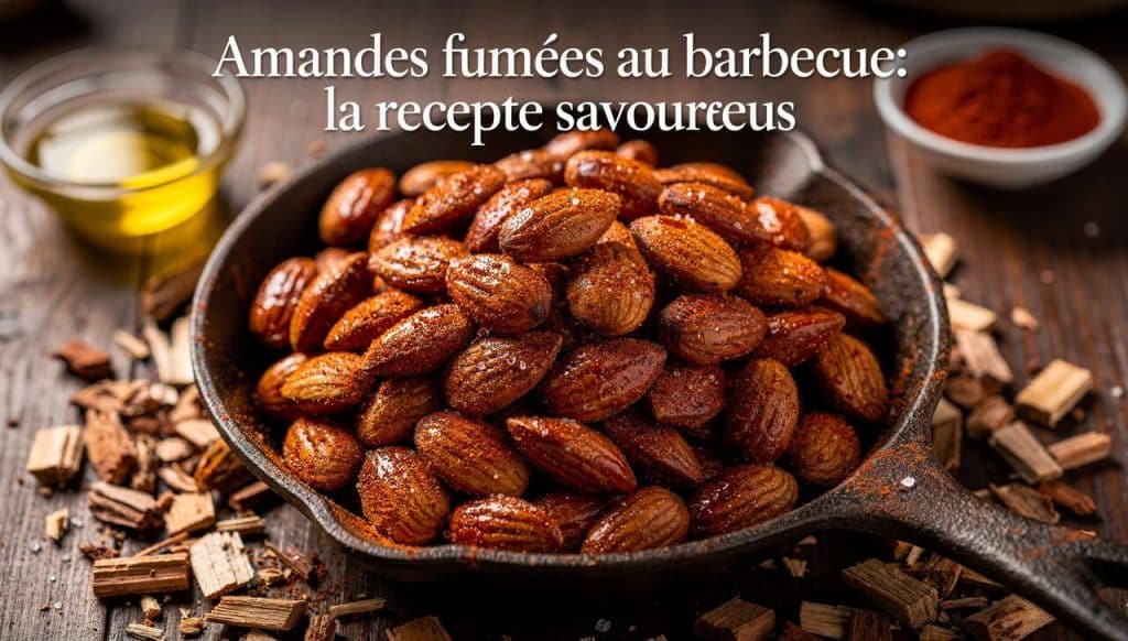 Amandes fumées au barbecue : la recette savoureuse