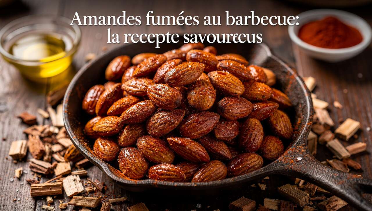 Amandes fumées au barbecue : la recette savoureuse