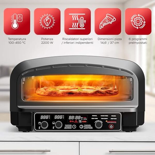 Découvrez notre test complet du four à pizza électrique New York 2200 W, idéal pour une utilisation en intérieur et extérieur. Performances, fonctionnalités et conseils d'utilisation : tout ce que vous devez savoir pour des pizzas parfaites chez vous.