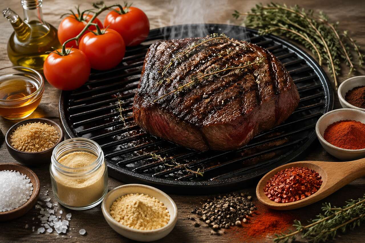 Filet de boeuf au barbecue : recette avec chutney de tomate