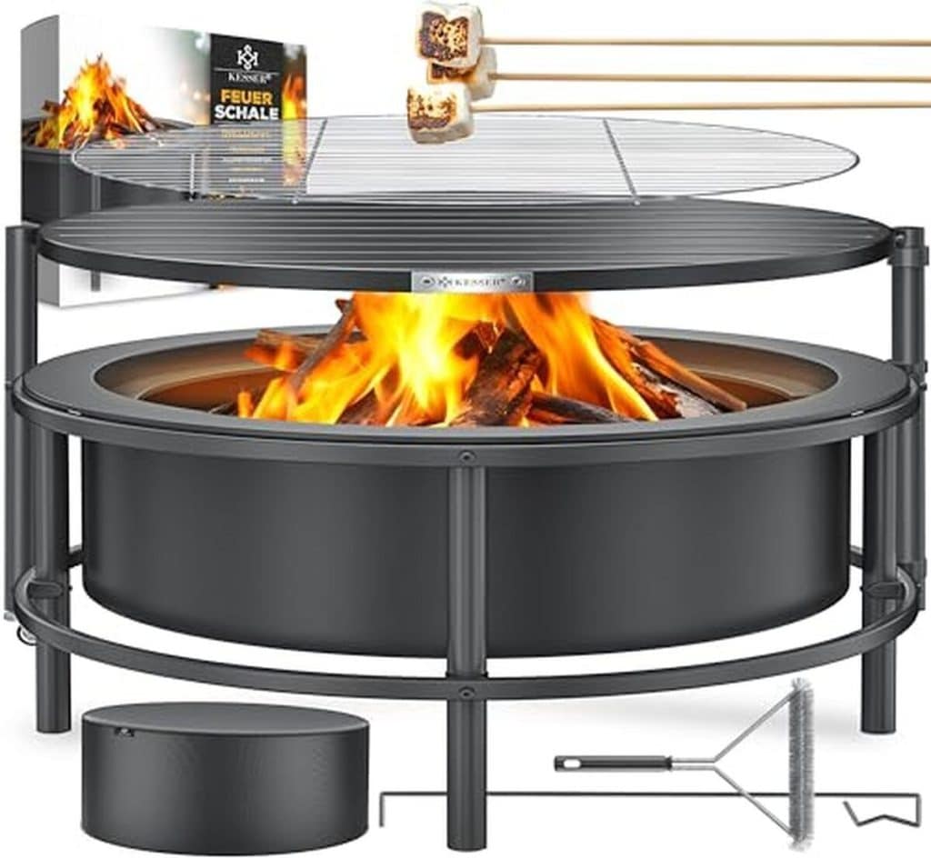 Avis sur le brasero avec grille de cuisson Ø 65 cm : un test complet