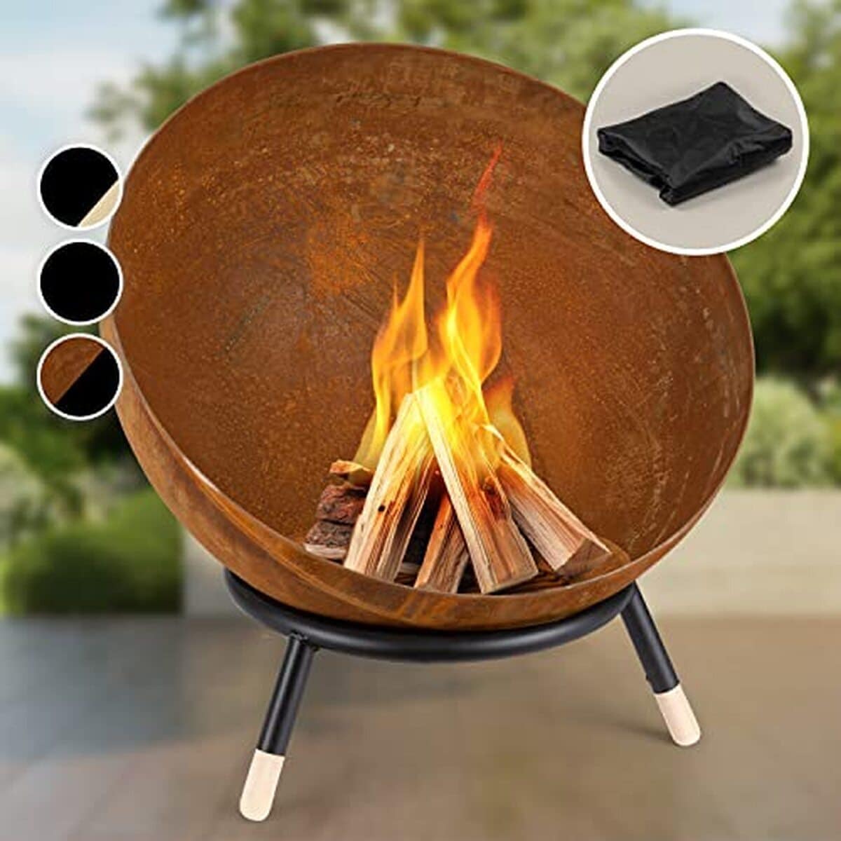 Test : brasero Blumfeldt plancha portable et barbecue 66 cm