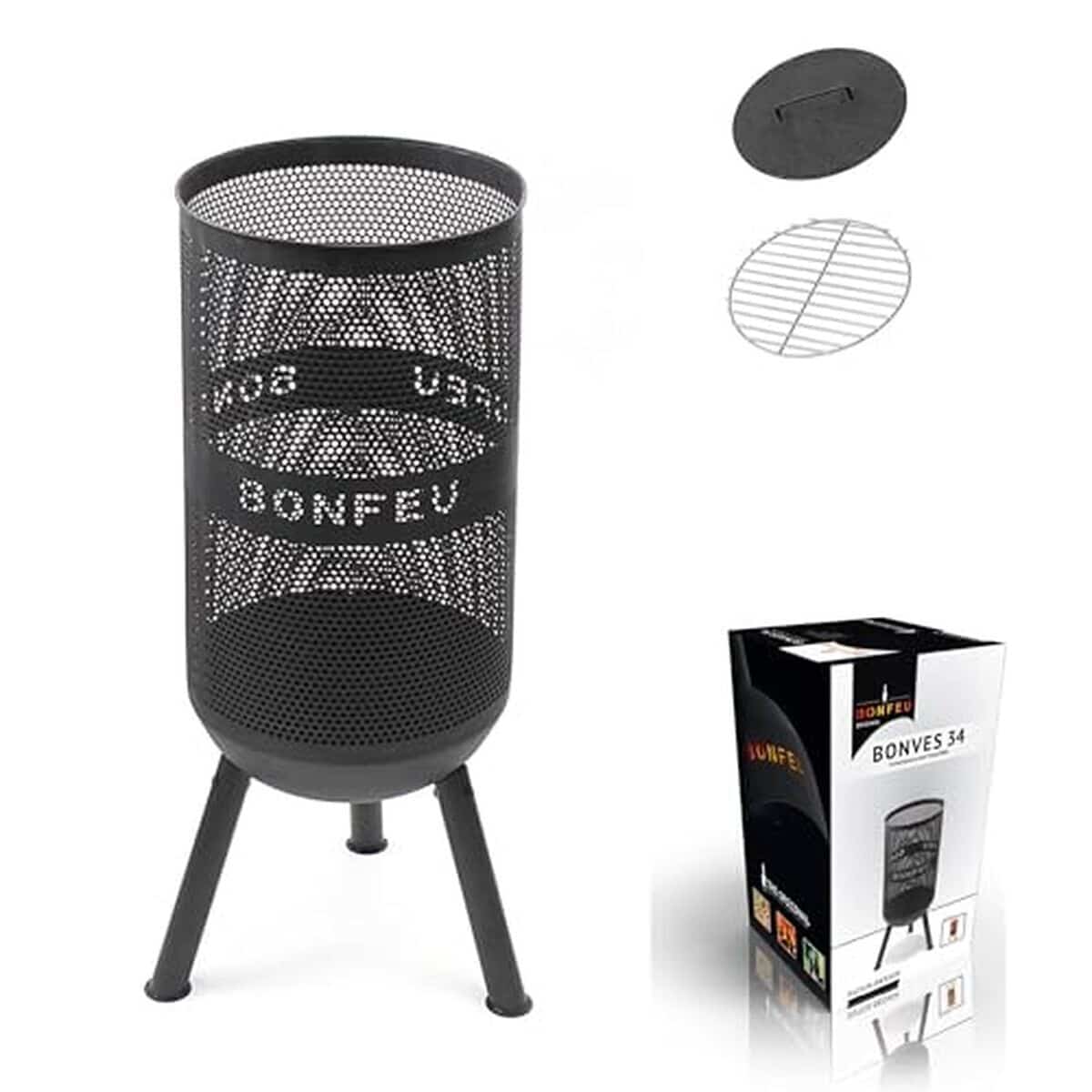 Test : brasero BonFeu BonVes avec grill