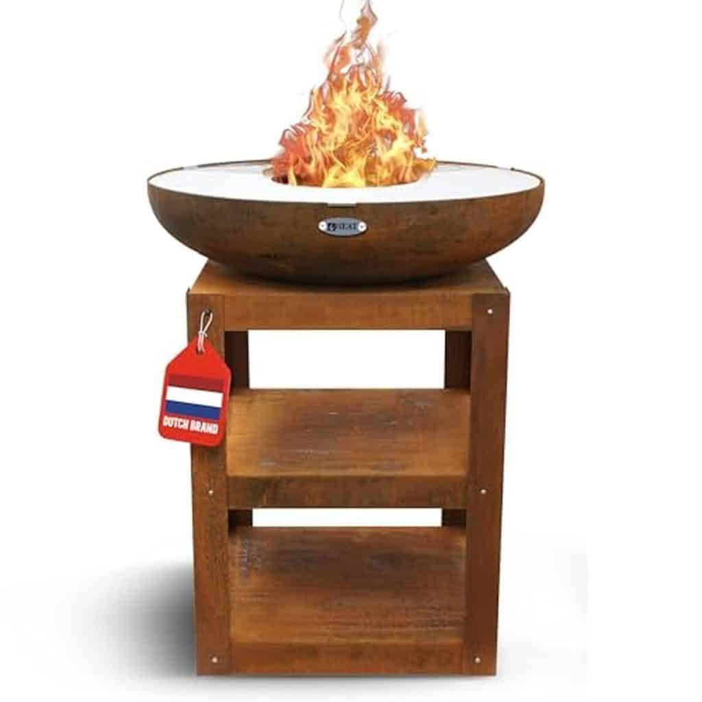 Test : brasero Heat Outdoor Living Bakka - acier robuste