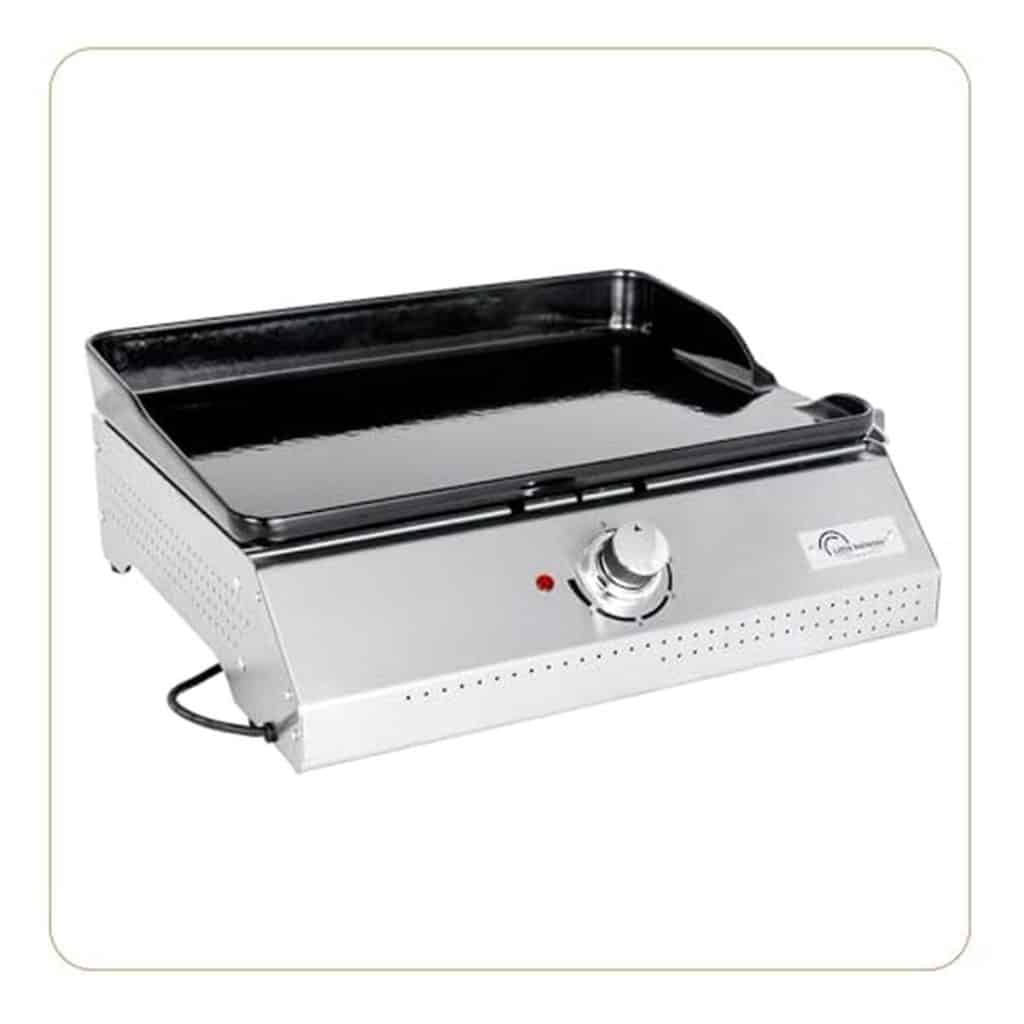 Test de la plancha électrique Little Balance 8713 Biscarosse 2150 W en inox