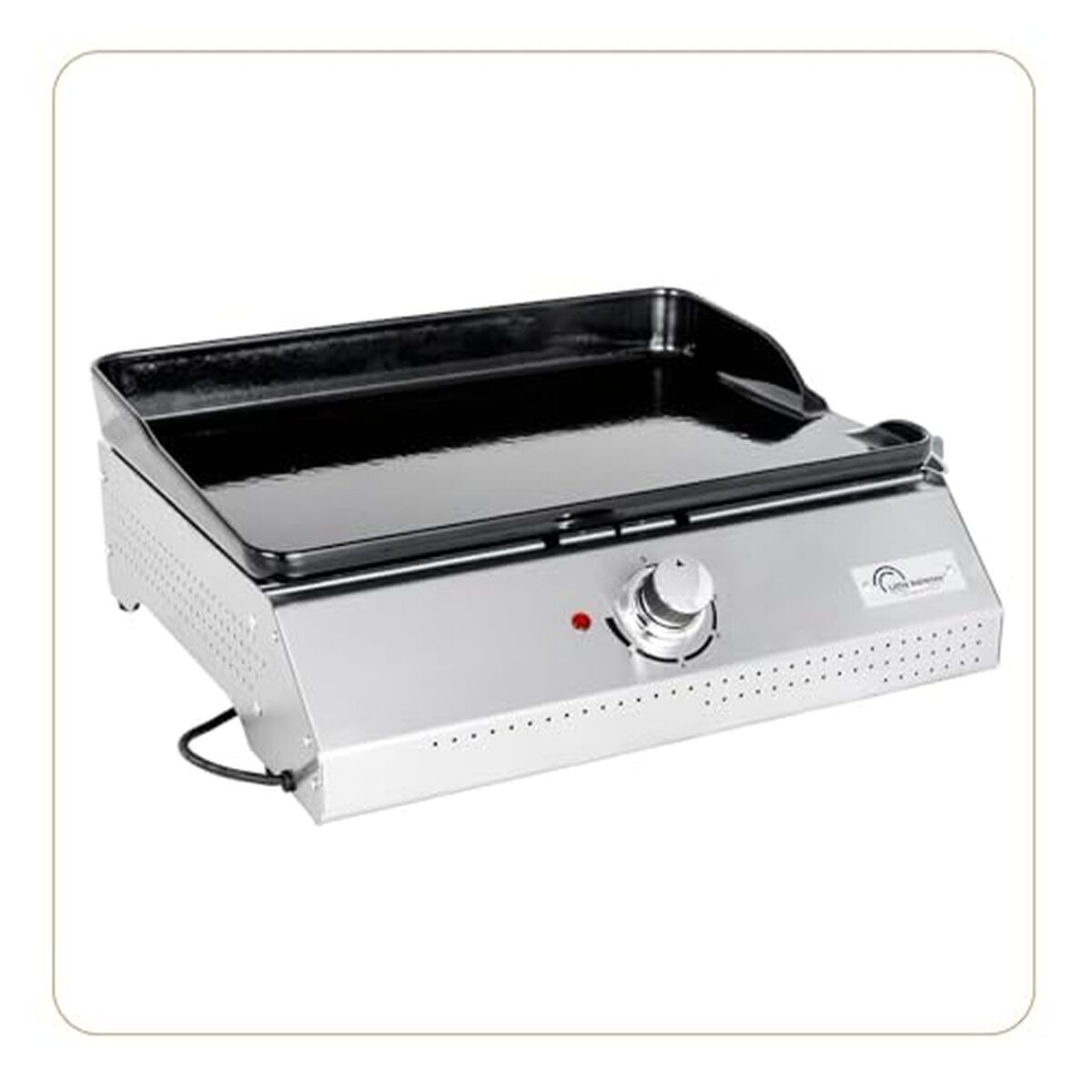 Test de la plancha électrique Little Balance 8713 Biscarosse 2150 W en inox