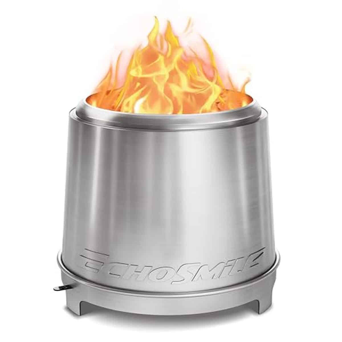 Test du brasero EchoSmile 46cm : triple combustion et flux d'air ajustable