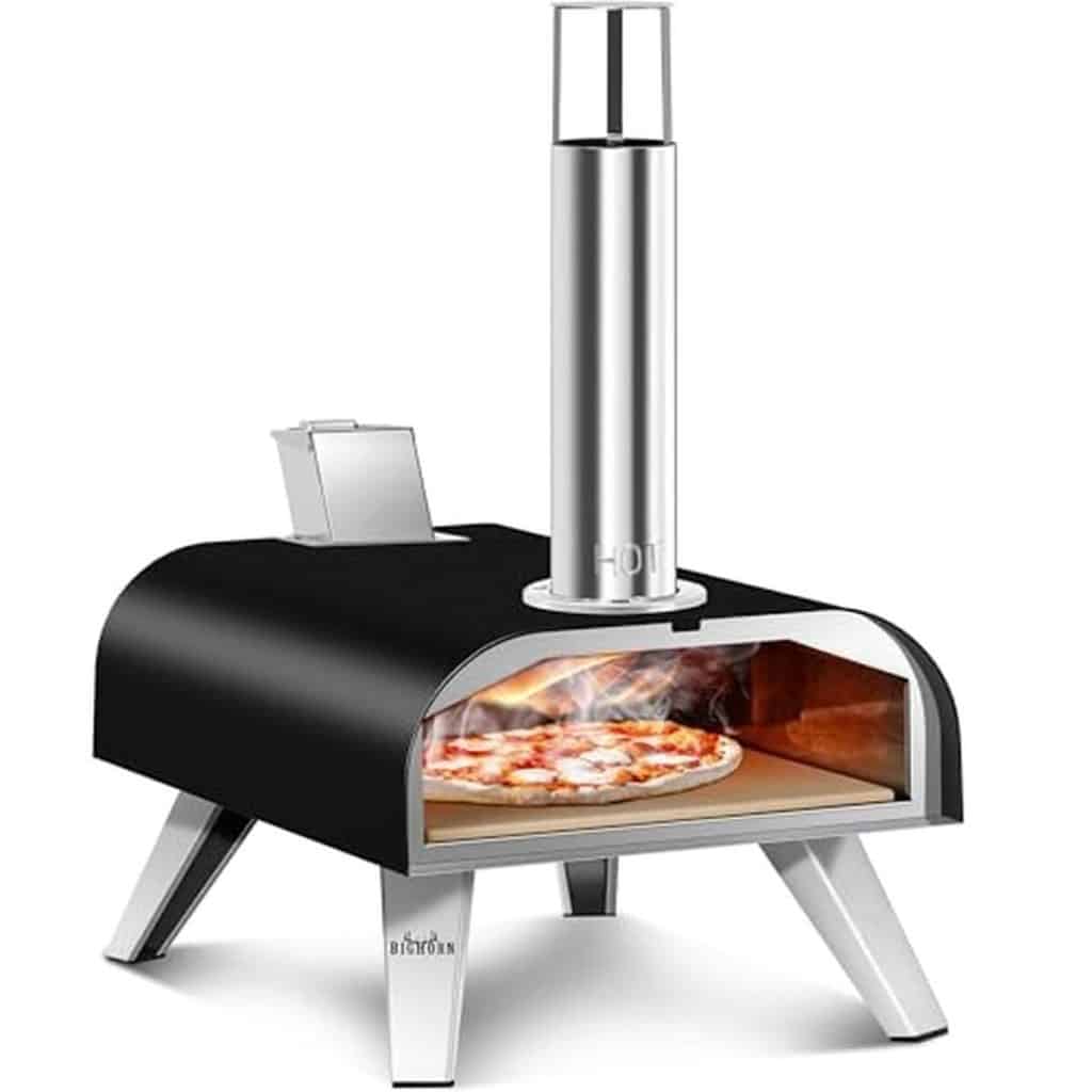 Test du four à pizza Big Horn Outdoors à granulés de bois