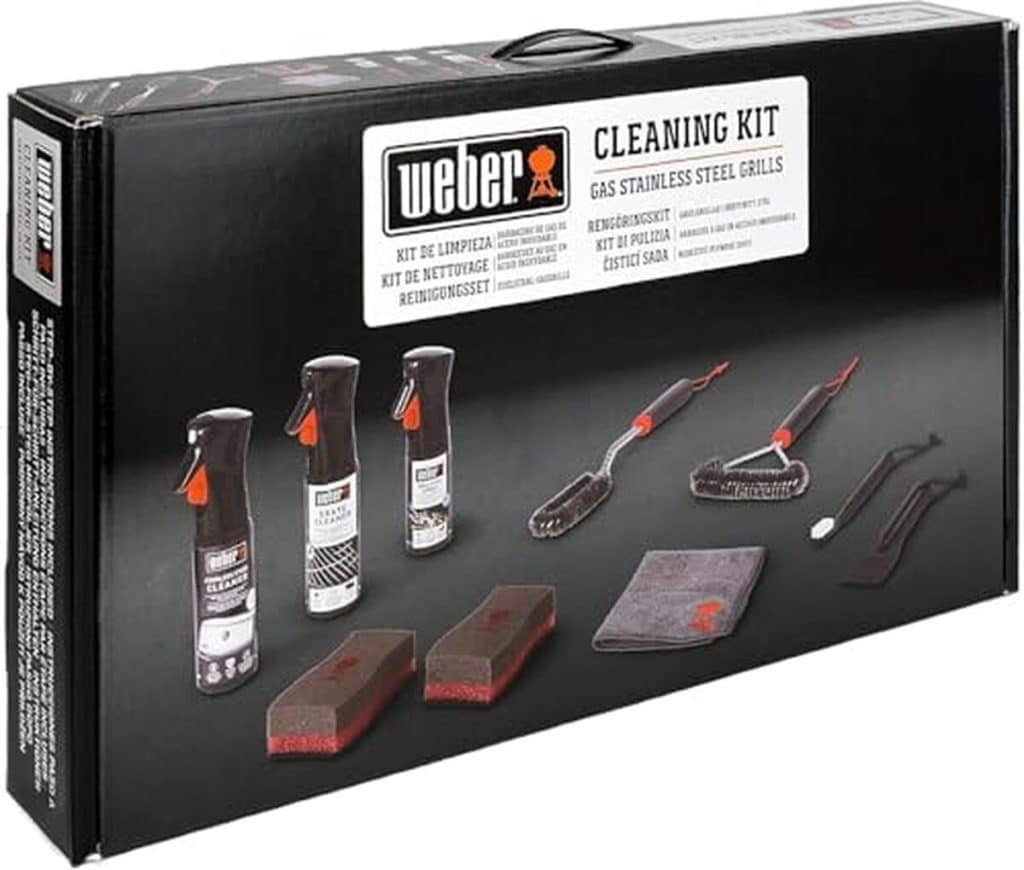 Test : kit de nettoyage Weber pour barbecues en acier inoxydable