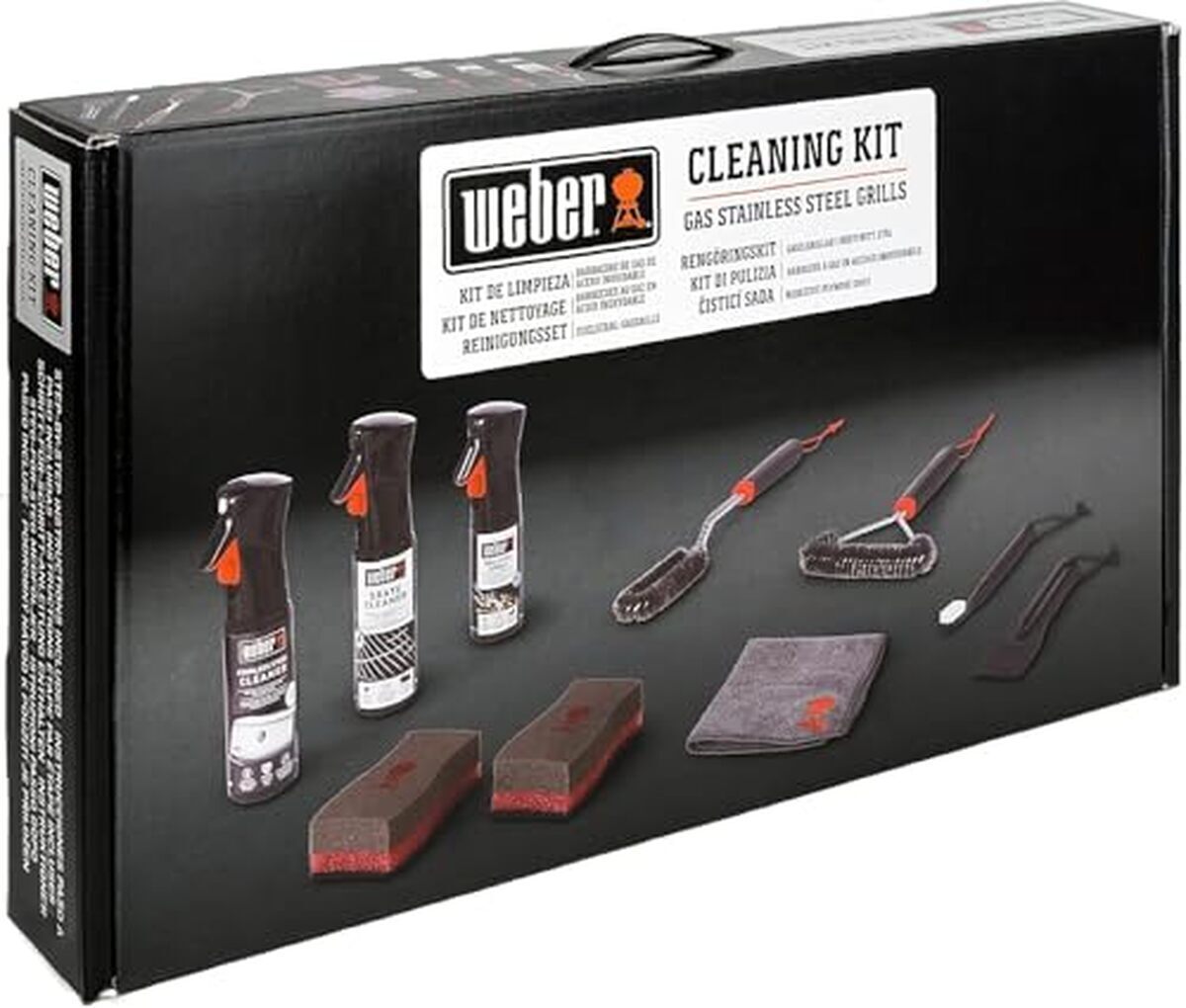 Test : kit de nettoyage Weber pour barbecues en acier inoxydable
