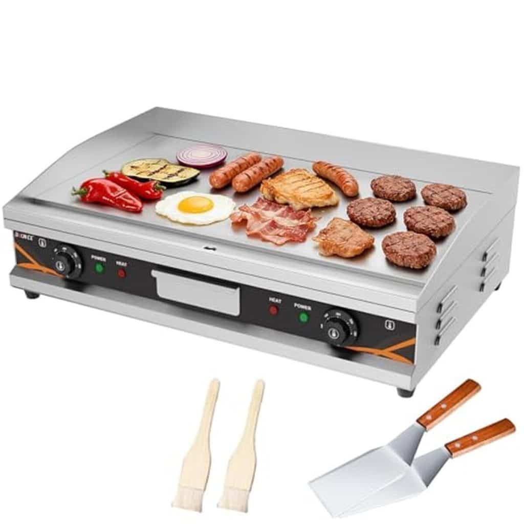 Test : plancha DULNICE 4400W, inox et performance