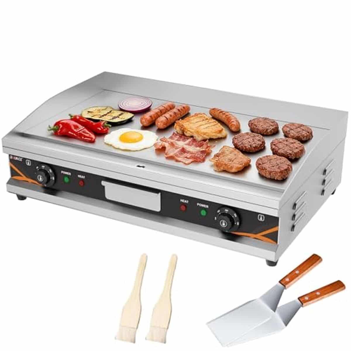 Test : plancha DULNICE 4400W, inox et performance