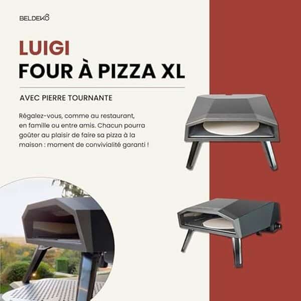 Découvrez notre évaluation complète du four à pizza gaz BELDEKO LUIGI XL : puissance, rapidité de cuisson et qualité professionnelle pour des pizzas parfaites chez vous.