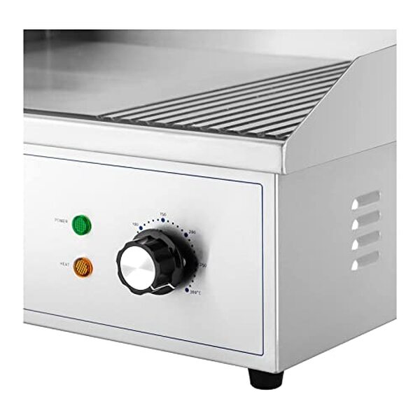 Découvrez notre avis sur la plancha électrique professionnelle 3 000 W RCPG42-M de Royal Catering : performance, efficacité et qualité au rendez-vous pour des cuissons parfaites