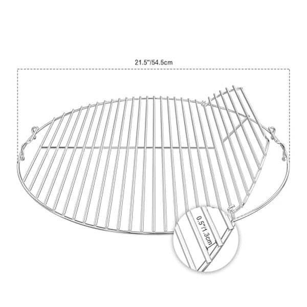 Découvrez notre test détaillé de la grille barbecue Only Fire Ø 54, 5 cm compatible Weber 57 cm. Qualité, performance et avis d'expert sur ce modèle populaire. 