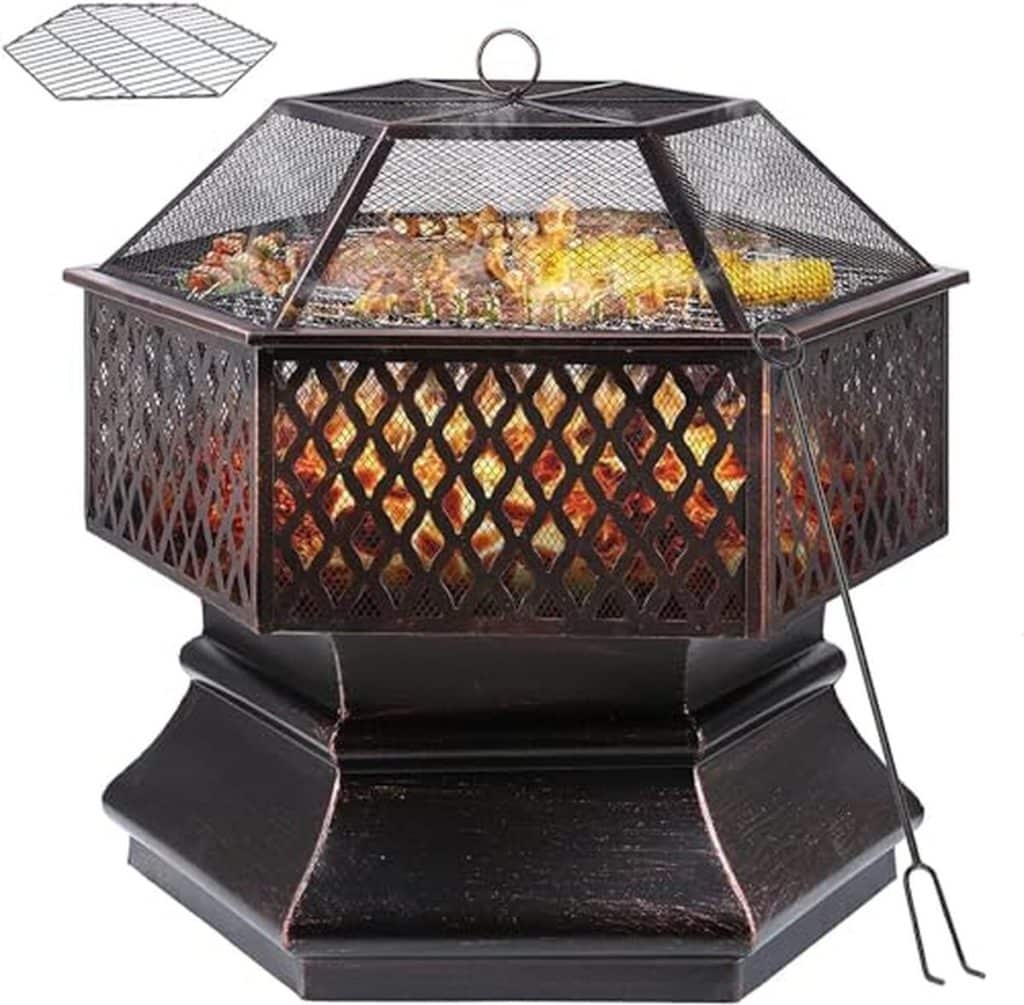 Test brasero de jardin TLSUNNY : chaleur et grillades en extérieur