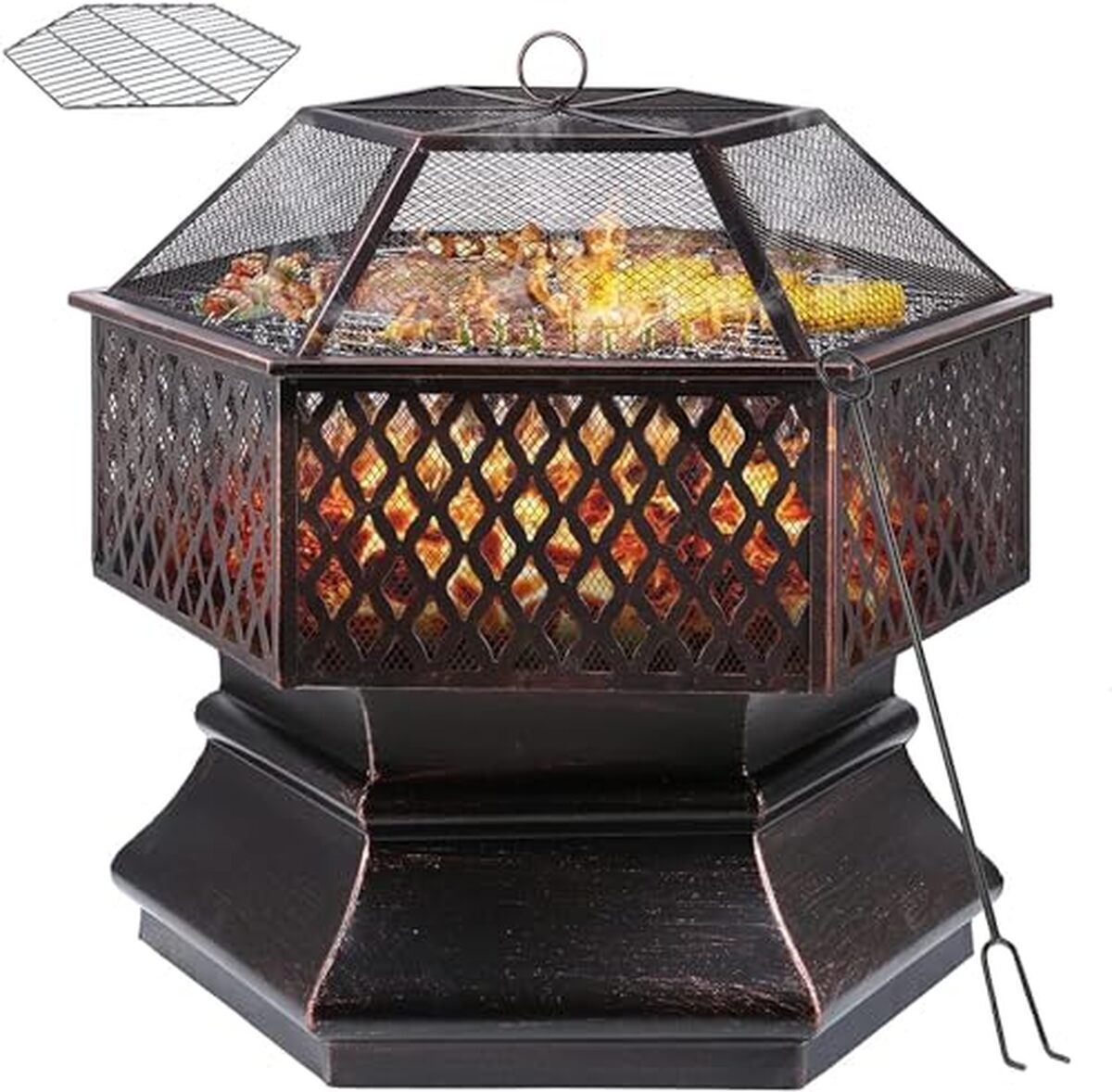 Test brasero de jardin TLSUNNY : chaleur et grillades en extérieur