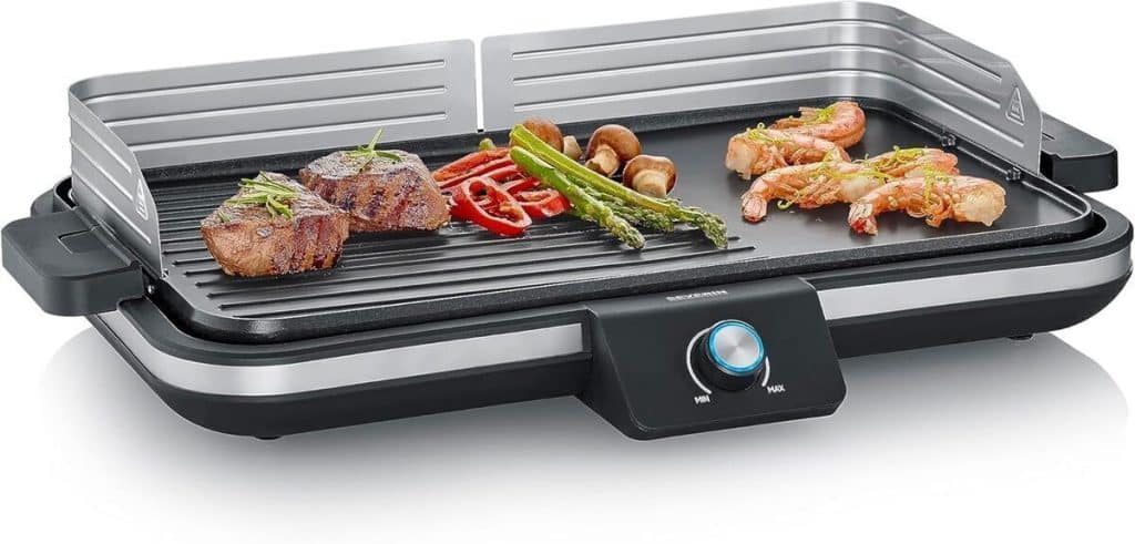 Test de la plancha Severin PG 8564 : puissance et précision jusqu'à 230°C