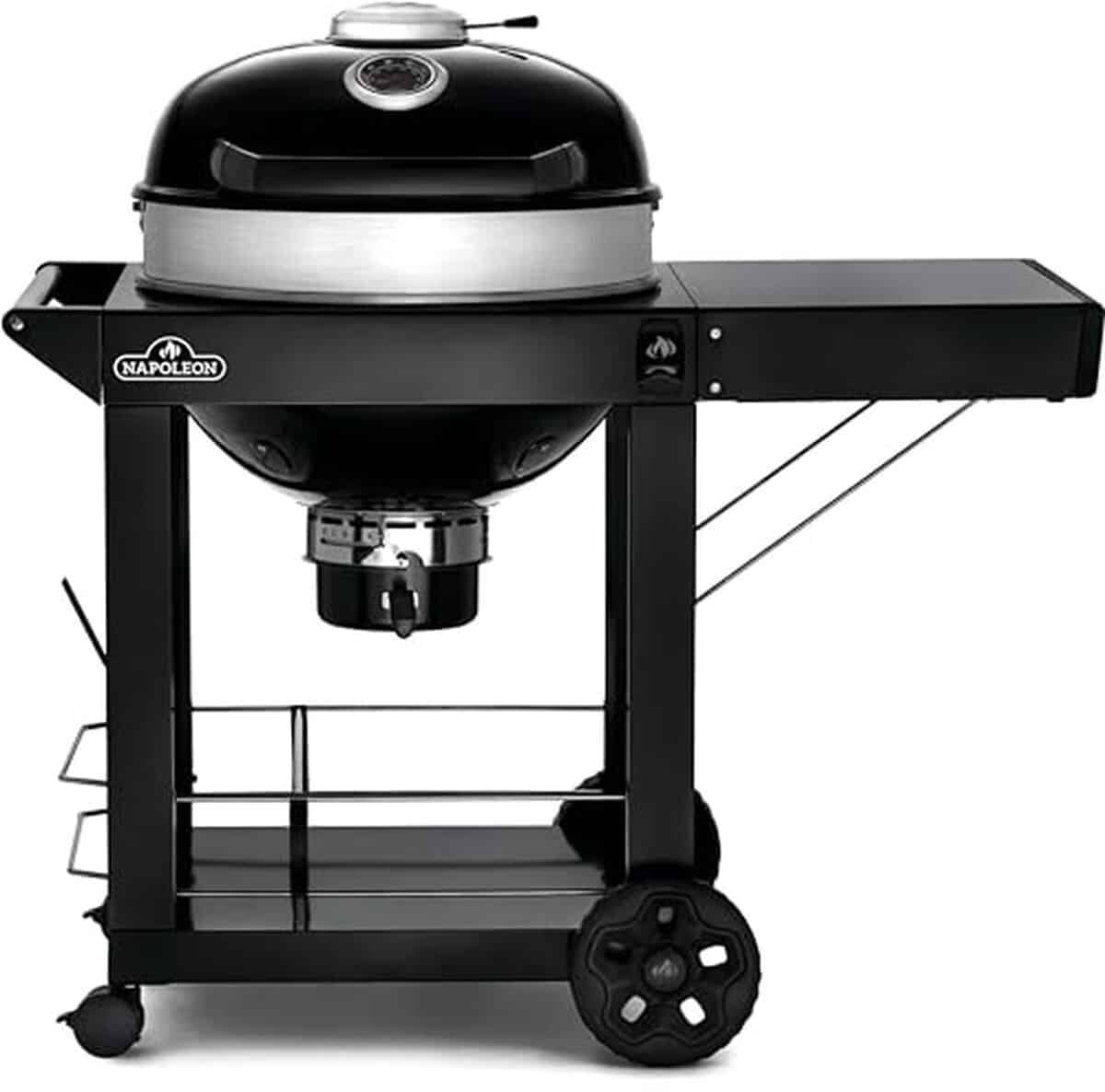 Test du barbecue charbon Napoleon Kettle Pro 57 cm sur chariot