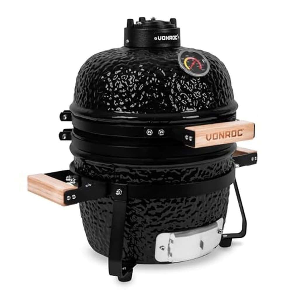 Test du barbecue Kamado Vonroc 13 pouces : compact et performant