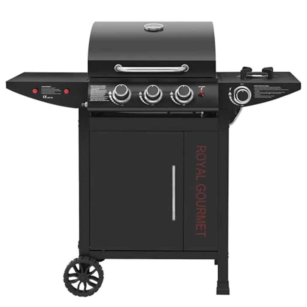 Test du barbecue Royal Gourmet 3+1 brûleurs : puissance et praticité en extérieur