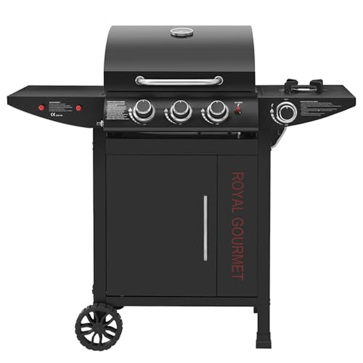 Test du barbecue Royal Gourmet 3+1 brûleurs : puissance et praticité en extérieur