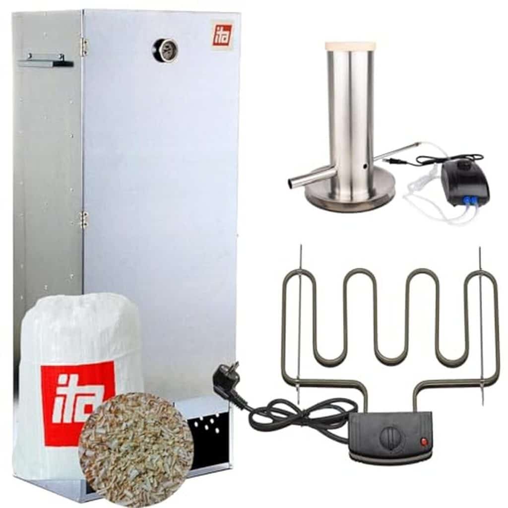 Test : fumoir électrique ITA 7004 - kit XL en acier inoxydable