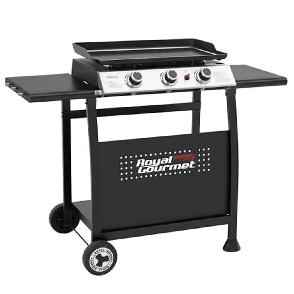 Test : plancha à gaz 3 brûleurs 7, 5 kW Royal Gourmet
