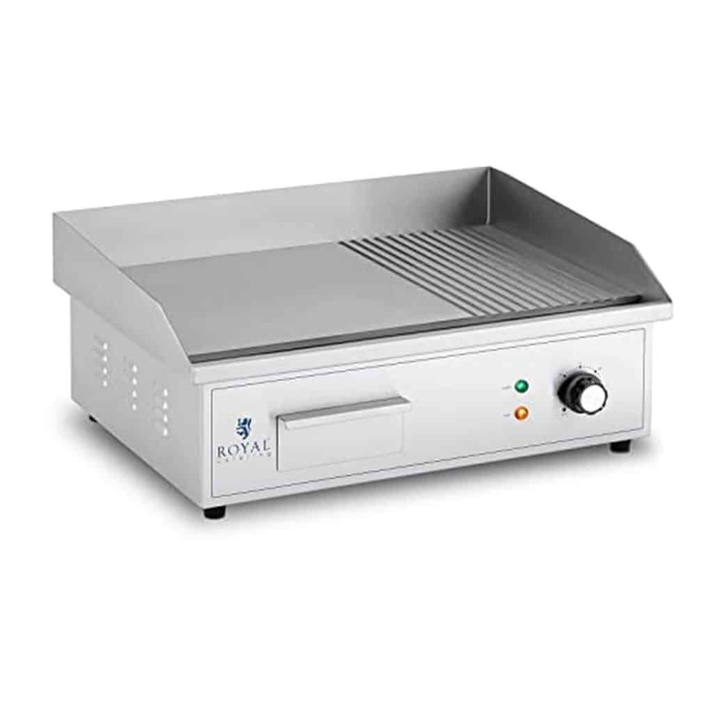 Test Royal Catering RCPG42-M : plancha électrique professionnelle 3 000 W