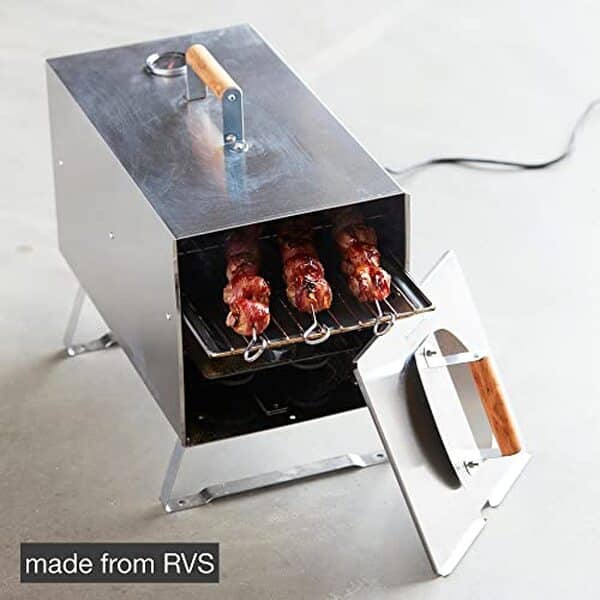 Découvrez notre test détaillé du fumoir électrique Barbecook Otto en inox. Performances, avantages, inconvénients et avis pour bien choisir votre fumoir. 